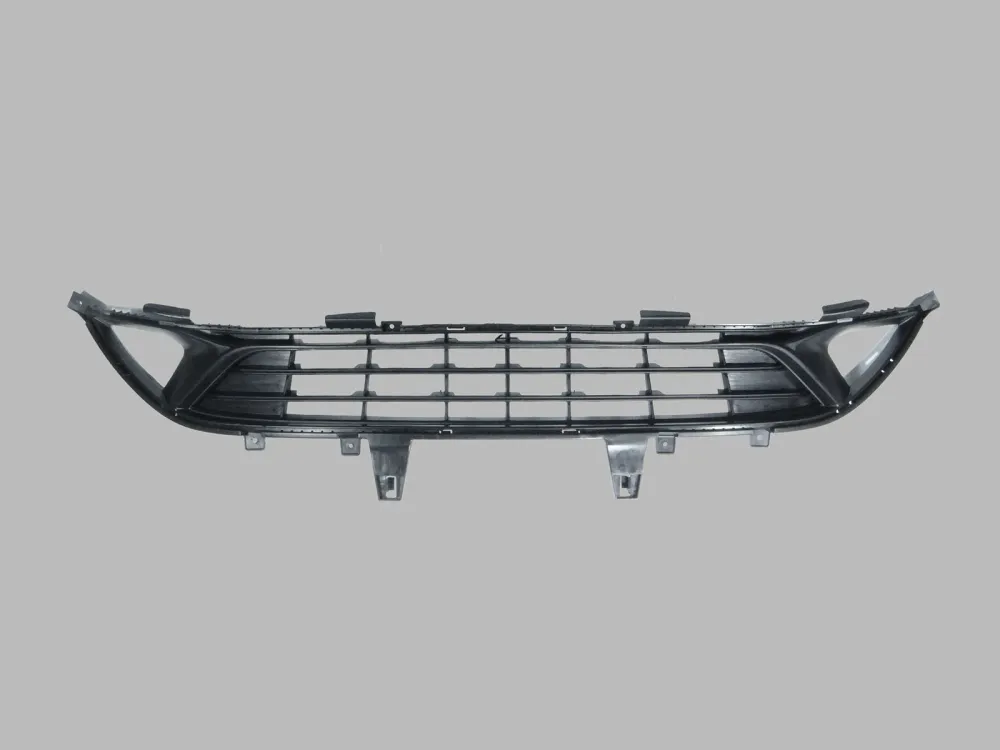 Решетка в бампер нижняя в сборе (рамкой ПТФ) Kia Optima 4 JF 2018-2020, OEM3828