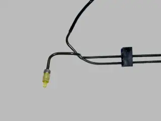 Комплект тормозных трубок задний Москвич 3, JAC JS4