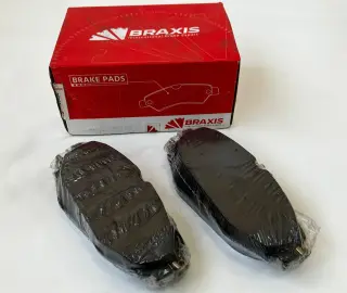 Колодки тормозные дисковые пер MB E-class, BRAXIS, AB0638