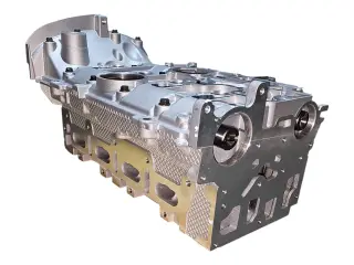 Головка блока цилиндров без фазорегулятора Renault, Lada K4M, K4J в сборе 1.6